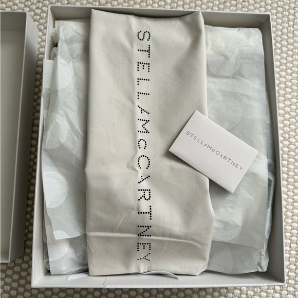 Stella McCartney Sneak-Elyse Platform Trainers Black - Picture 3 of 9